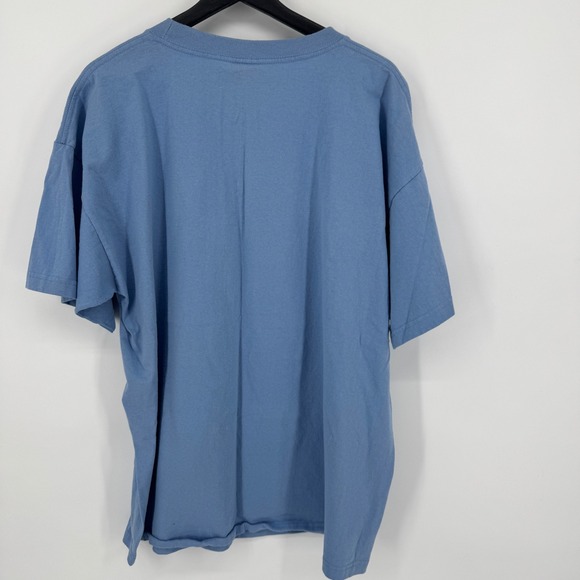 Vintage 90s Letter Carriers Food Drive Comic T Shirt Mens Large Blue Jeff Keane - Picture 6 of 8